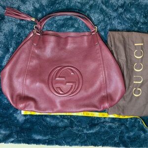 Gucci Women's Rich Burgundy Hobo Bag